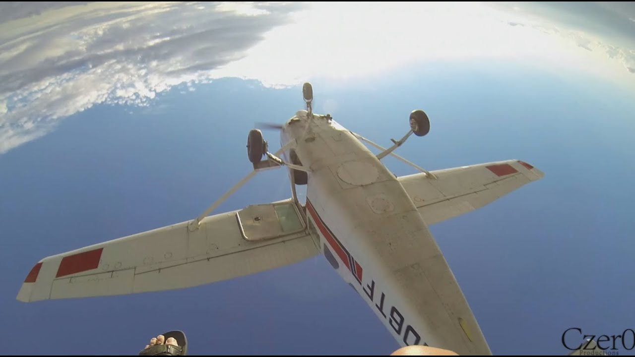 Falling Through Clouds! - POV Skydive