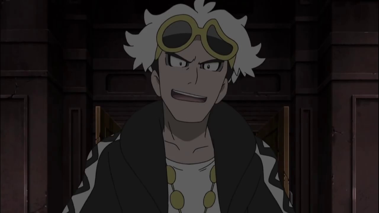 Guzma English Voice Reveal Pokemon Sun and Moon Episode 115 English Dub Clip