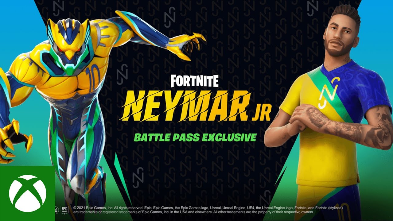 The Fortnite Neymar Jr Outfit Cinematic Reveal Trailer