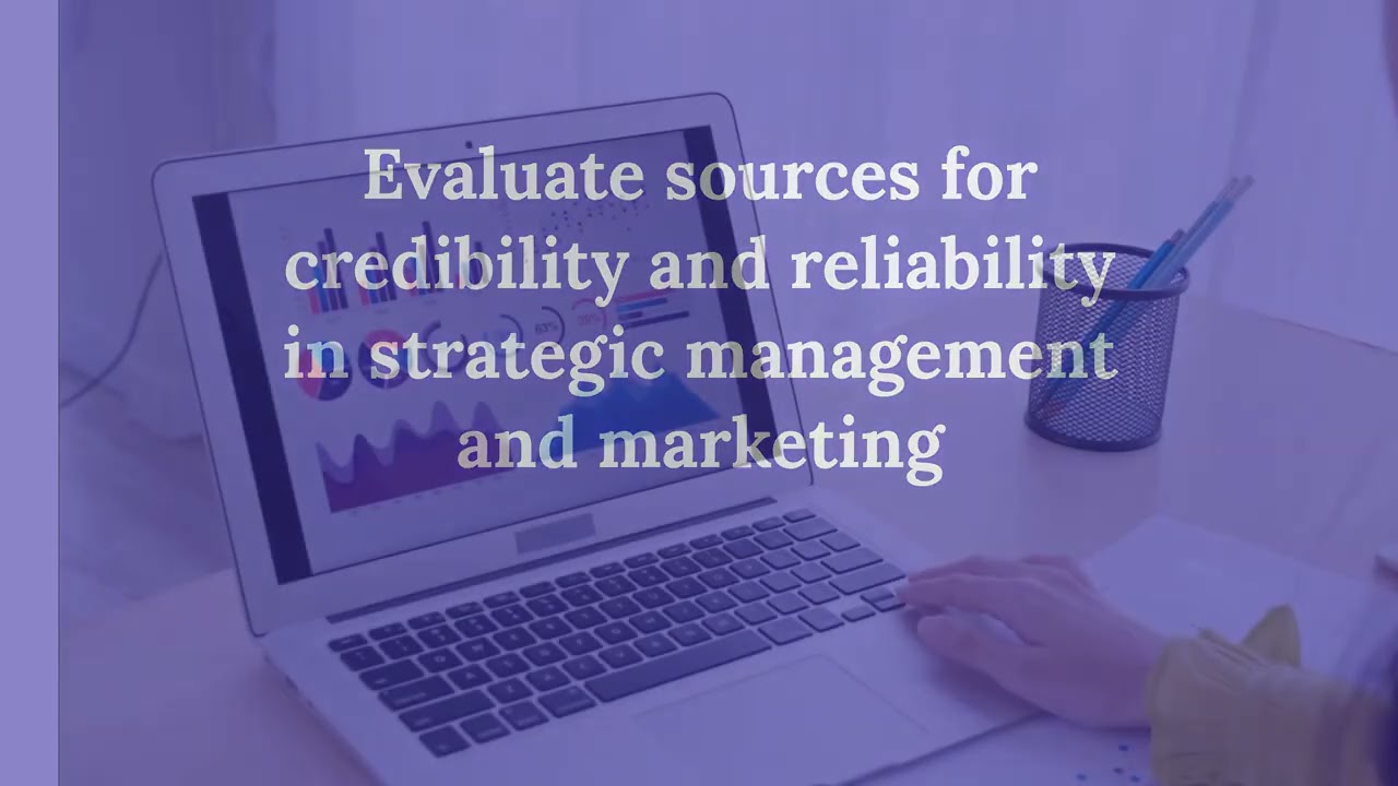LO4 Strategic Management and Marketing