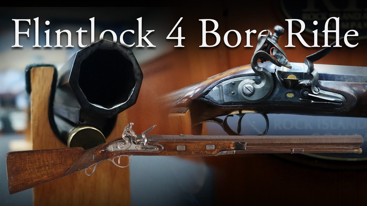 Винтовка для охоты на опасную дичь Flintlock 4 Bore | Генри Нок | Подробный обзор исторического о...