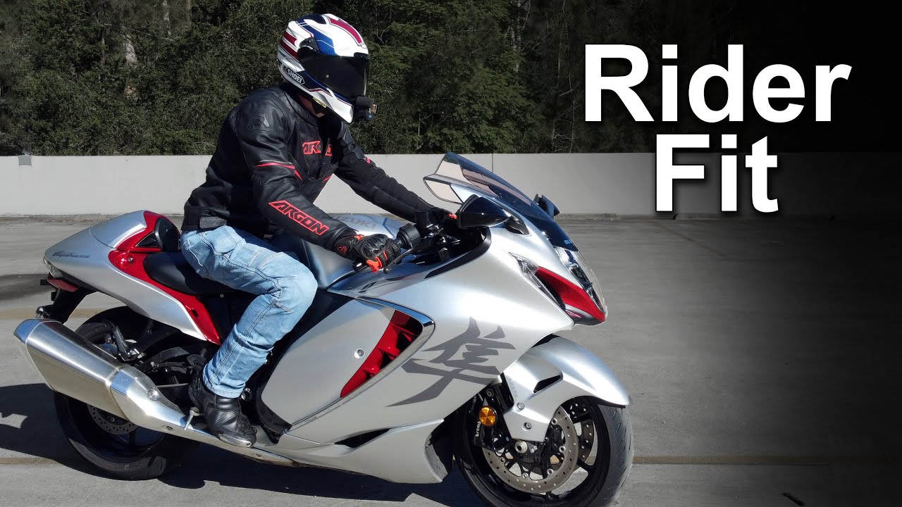 Suzuki Hayabusa Rider Fit & Ergos 2022 года