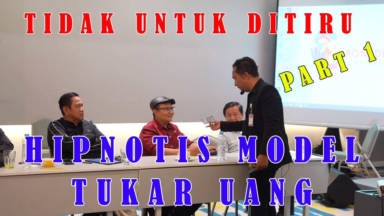 GENDAM / HIPNOTIS JALANAN MODEL TUKAR UANG