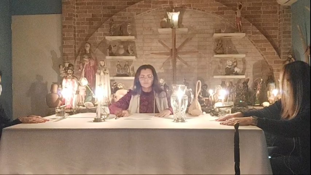MESA DE CURA COM CABOCLOS - PRETOS VELHOS - ERES | CIRURGIA ESPIRITUAL | MESA BRANCA & BENZIMENTO