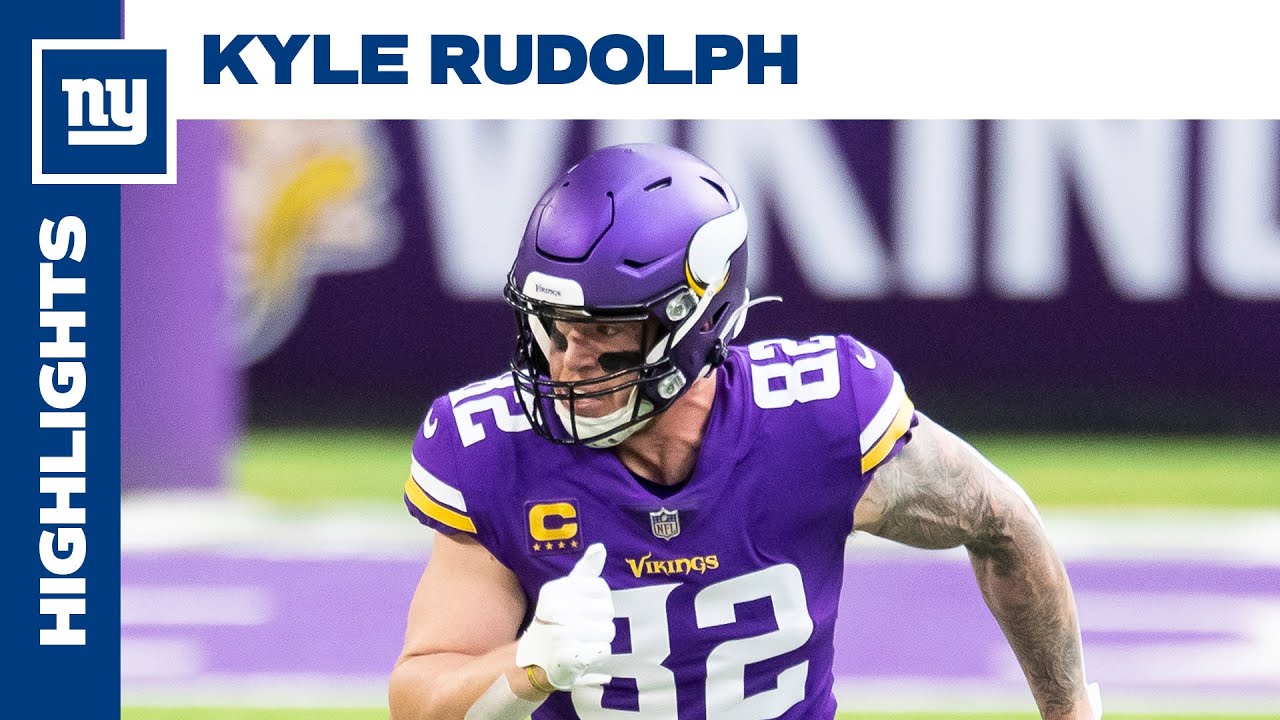 Highlights: TE Kyle Rudolph | New York Giants