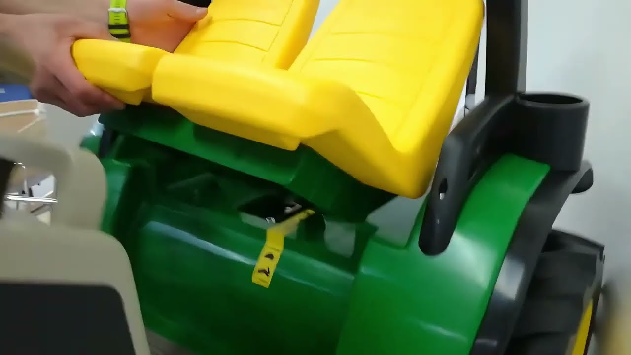 Como desbloquear a Segunda Marcha  Trator Elétrico John Deere Dual Force Peg Perego