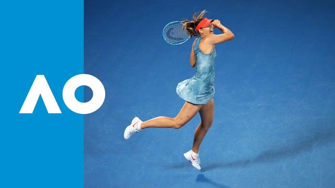 Maria Sharapova v Caroline Wozniacki match highlights (3R) | Australian Open 2019