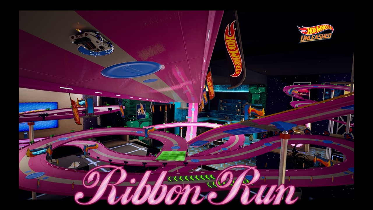 Ribbon Run: Hot Wheels Unleashed 1 Custom Track [PC]