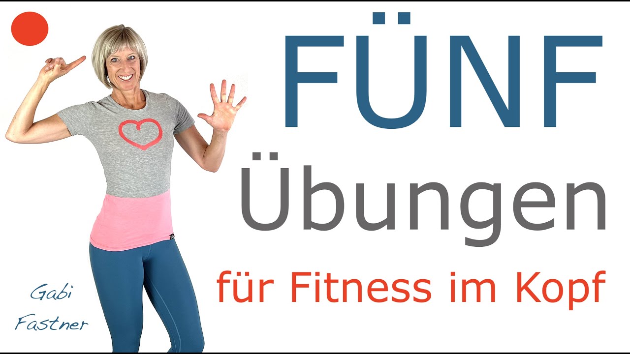 5️⃣ Übungen für Fitness im Kopf in 15 min. | ohne Geräte, im Stehen