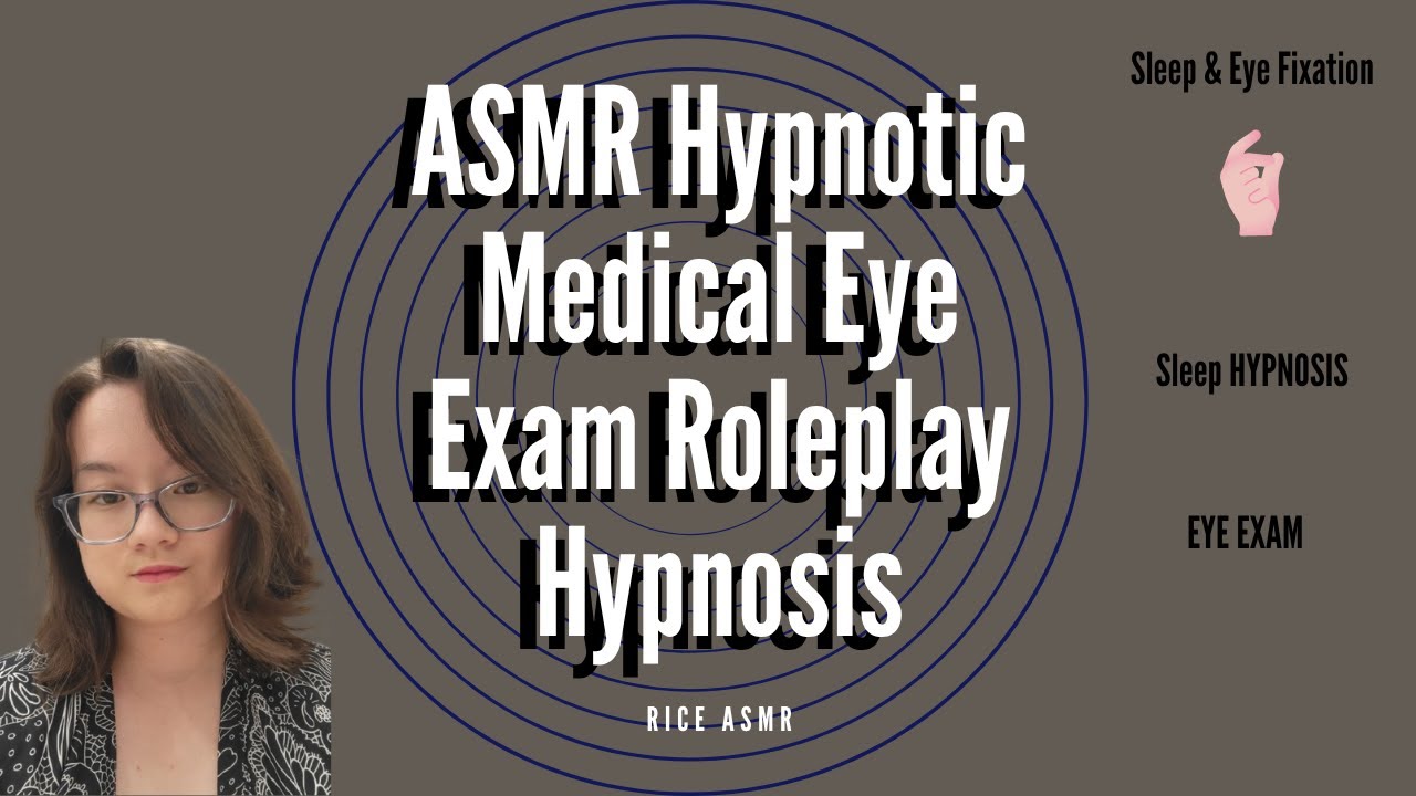 ASMR Hypnotic Medical Eye Exam Role-play - Hypnosis