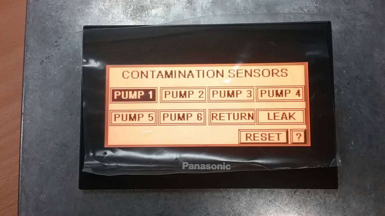 Contamination Sensors Tutorial