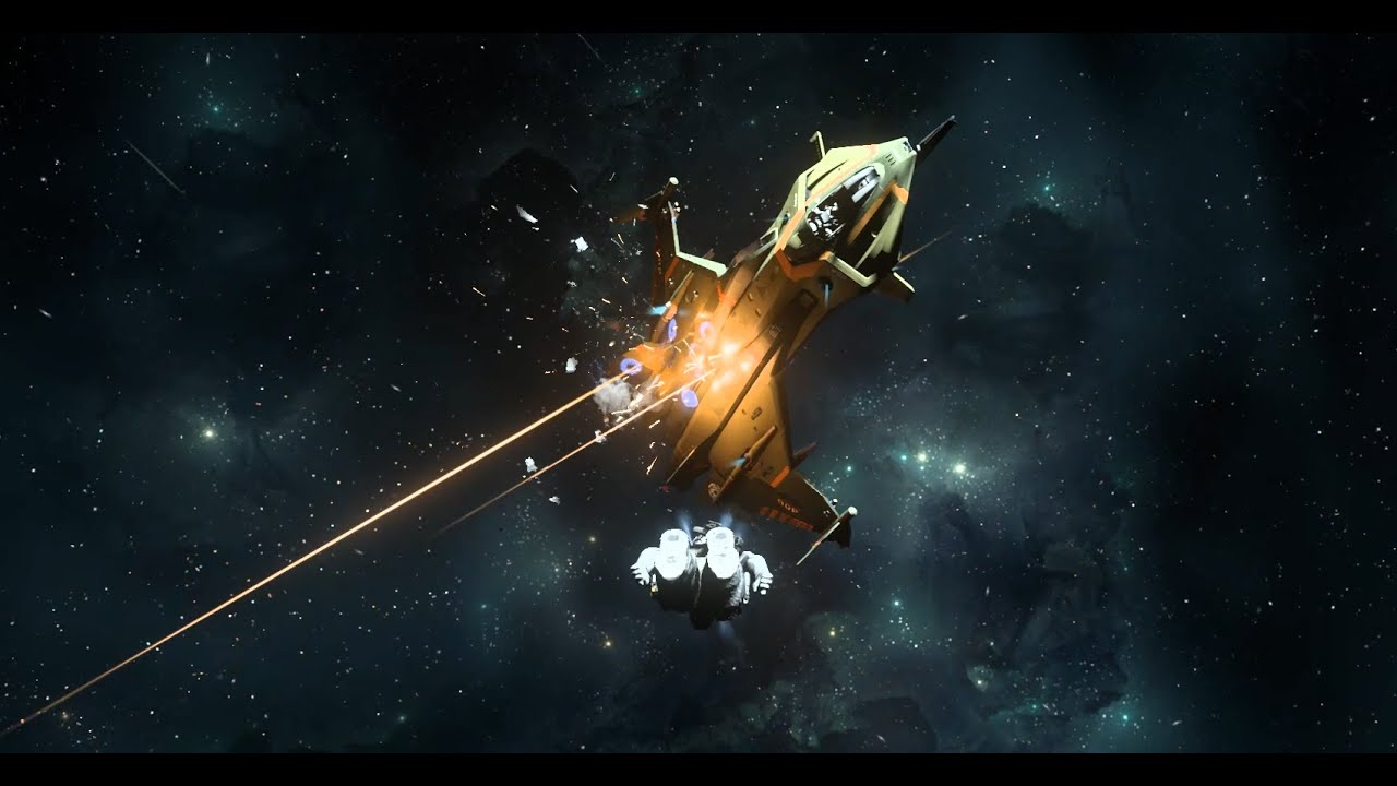 Спасен во время масштабного воздушного боя | Star Citizen