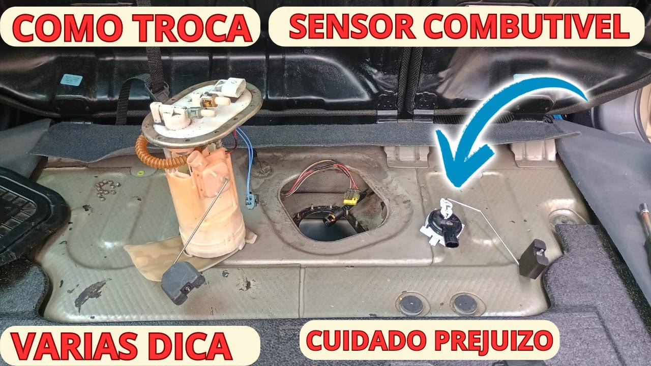 COMO FAZER TROCA BOIA SENSOR DE GASOLINA FIAT IDEA PALIO SIENA PUNTO STRADA MUITO FACIL