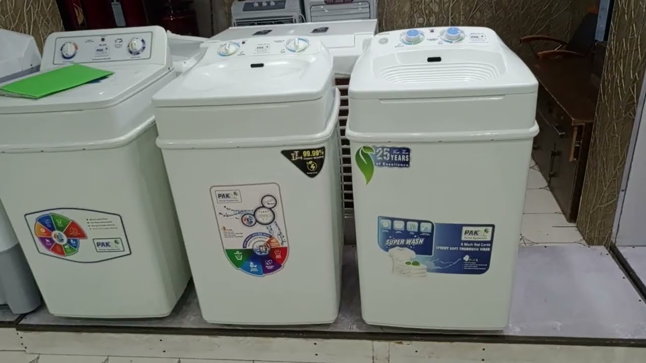  Pak fan washing machine / spinner