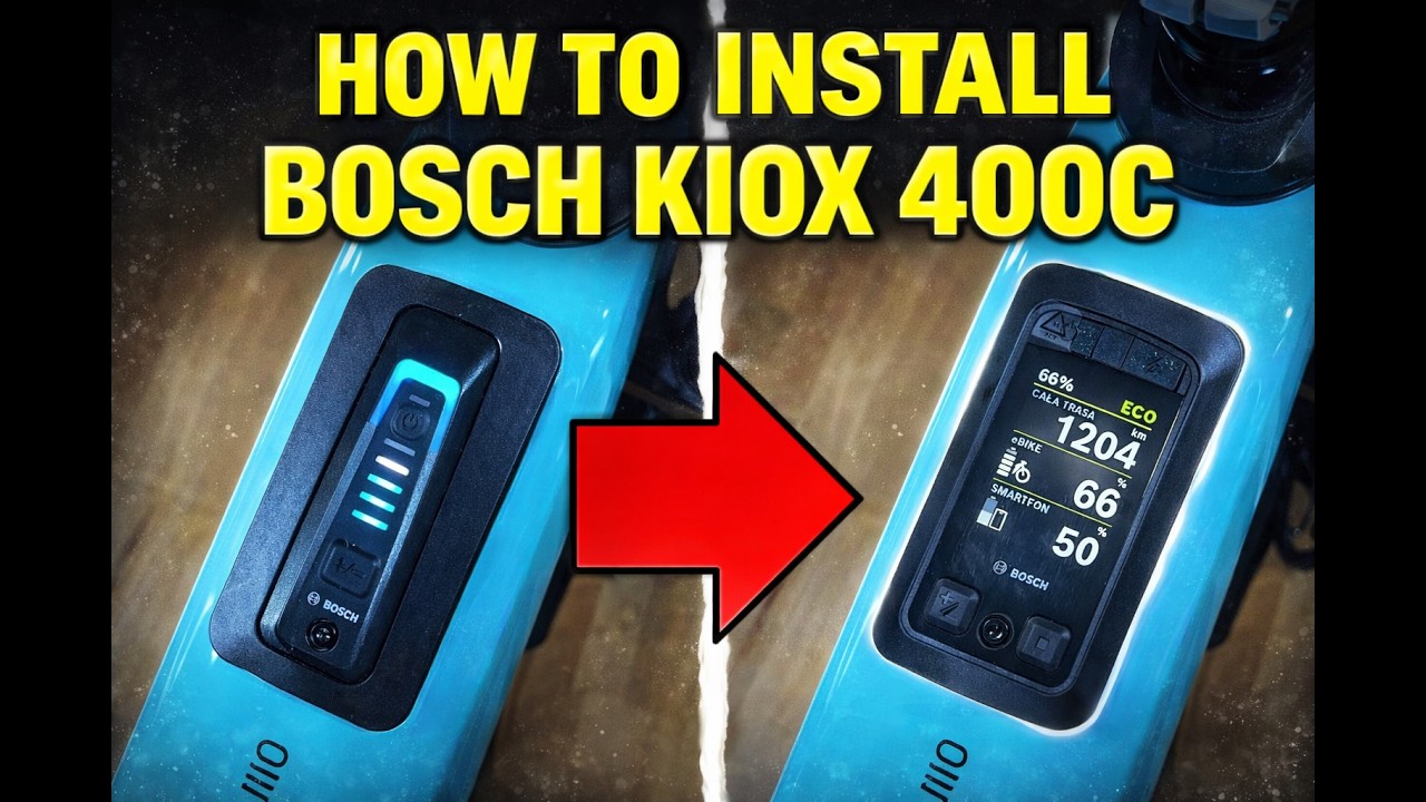 HOW TO INSTALL BOSCH KIOX 400C