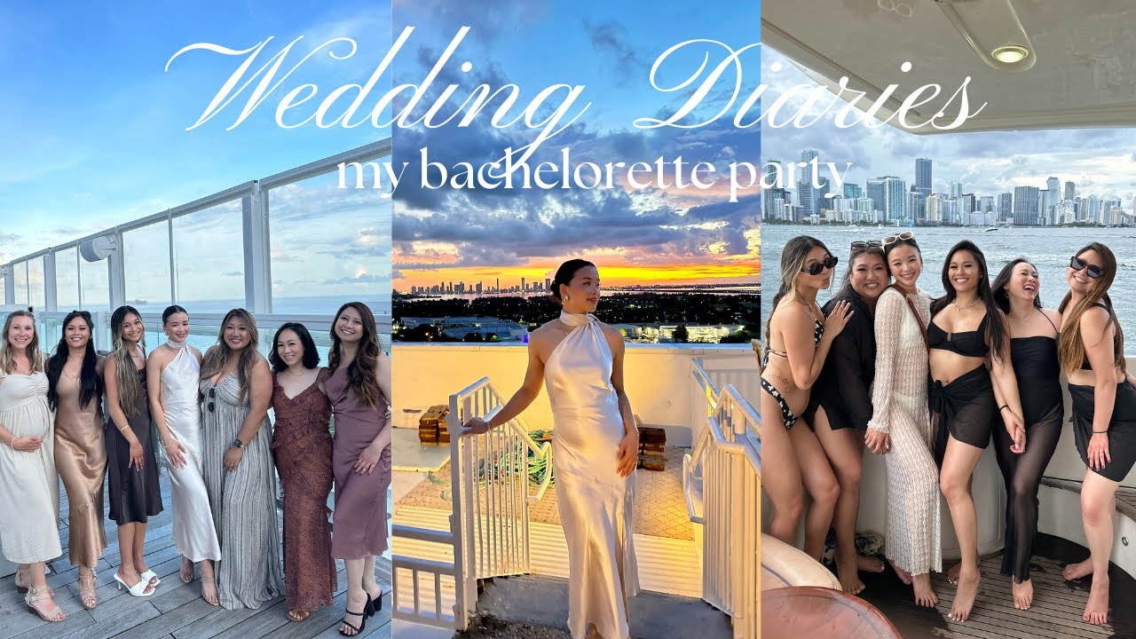 WEDDING VLOG EP. 4 | Bachelorette party in Miami!