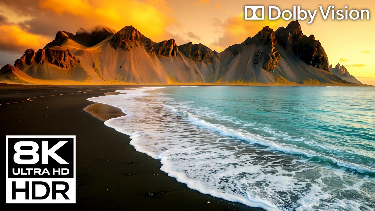 Insane 8K HDR 120fps | Dolby Vision OLED Demo (For 8K/4K TV)