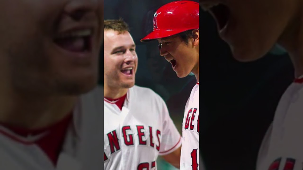 トラウト兄貴、再び&hellip;伝説のWBC決勝の場面がシンクロする！大谷VSトラウト！アテレコは個人的な想像です＃大谷翔平