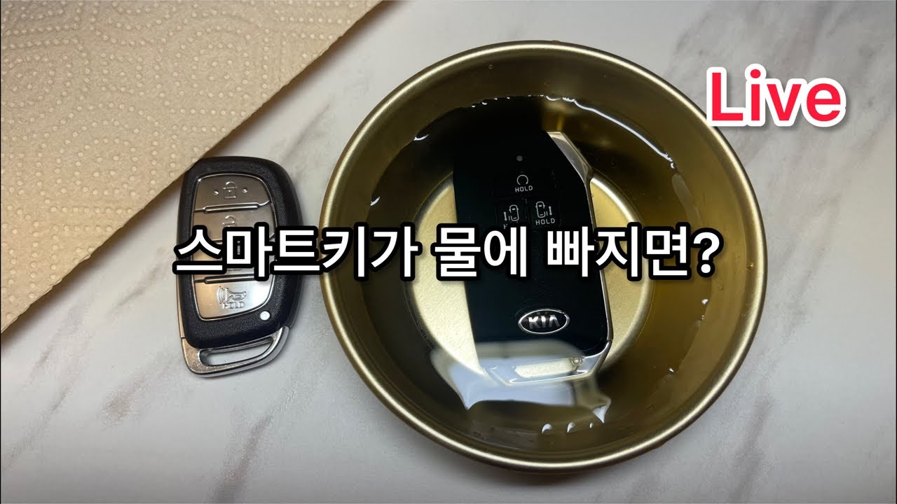 LIVE Hungry DiY, 스마트키가 세탁기에, 바닷물에 빠지면 어쩌지?