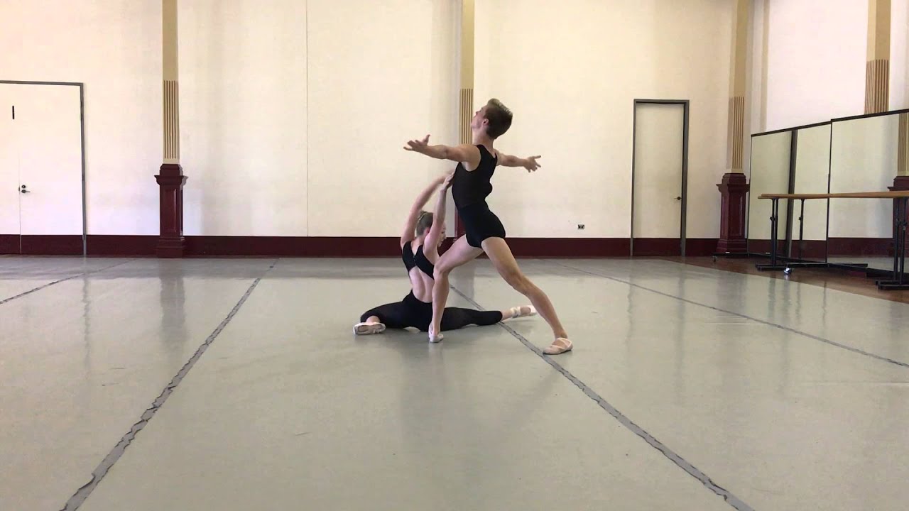 Mitch Wynter and Claudia Hasting Contemporary Pas de Deux- Choreography by Martyn Fleming