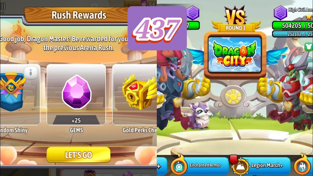 Dragon city Season10: The Baron Doom Mark Gameplay Part437 Pets Arena Kika/ Top 1 Arena Chest Gold