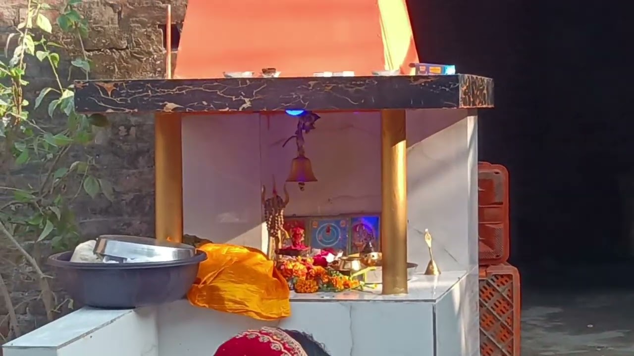 महाशिवरात्रि के दिन हमारे गांव में शिव चर्चा हो रही है