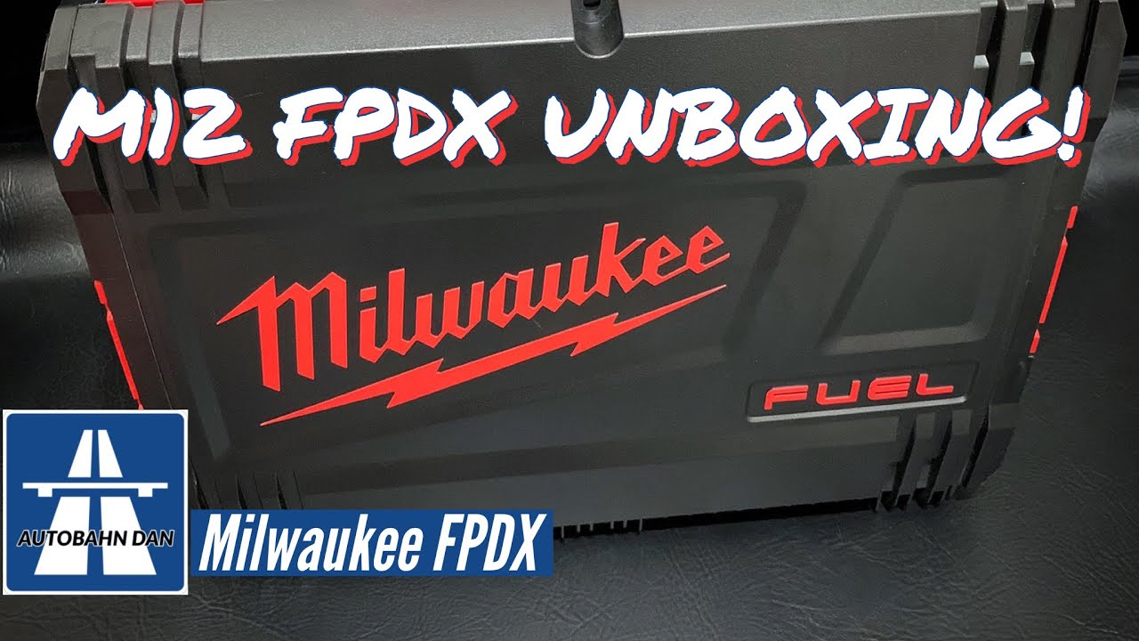 Milwaukee M12 FPDX Kit Unboxing From Adzy’s Goods