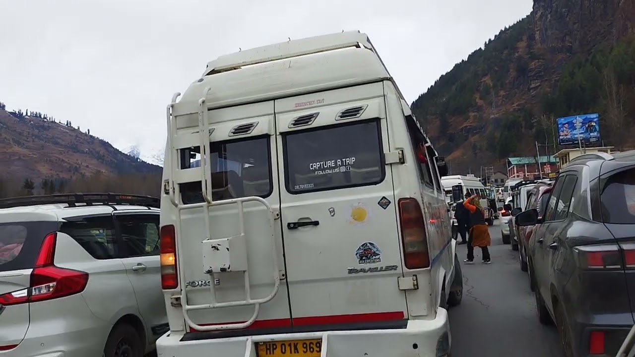 solang valkey traffic update || Manali traffic update