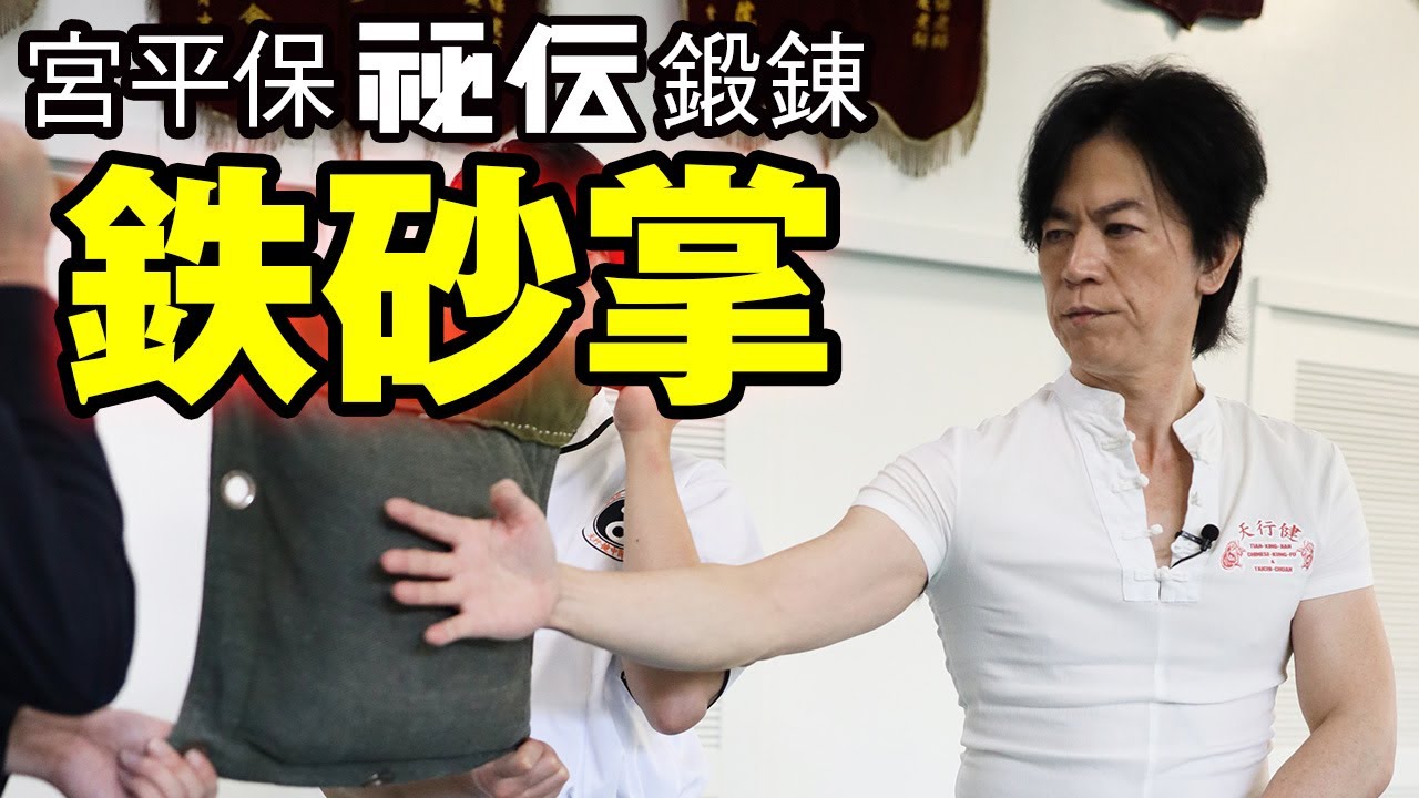 宮平保が語る鉄砂掌のリアル！中国武術の秘伝練功法は超実戦的な打撃鍛練だった！ The Chinese Kung-Fu Training “Iron Palm“ by Tamotsu Miyahira