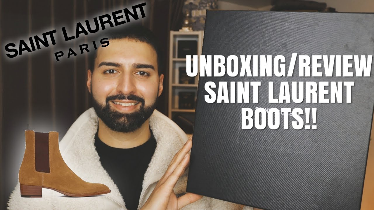 SAINT LAURENT CHELSEA BOOTS | Unboxing & Review!