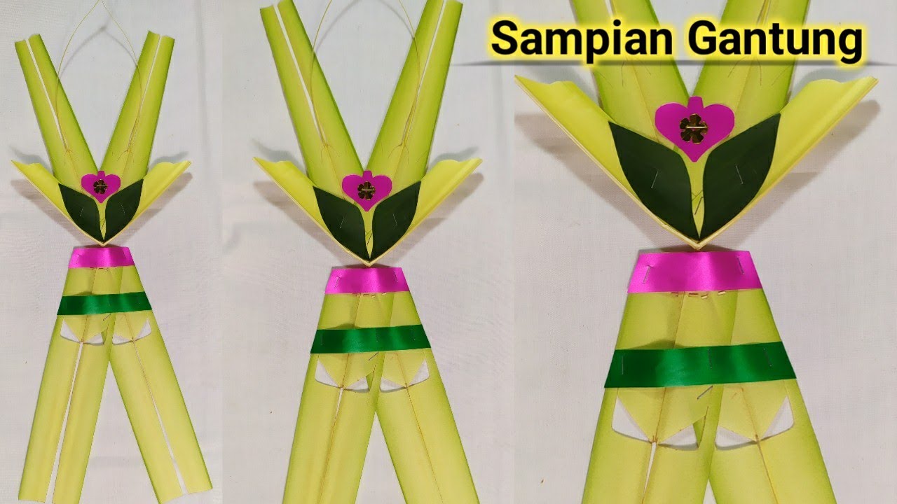 Cara Membuat Sampian Gantung III