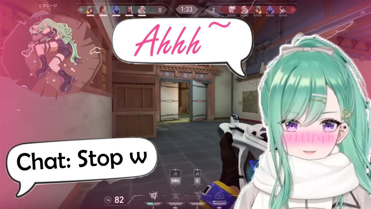 Yakumo Beni Makes Questionable Noises While Playing Valorant 【VSpo】【EN Sub】