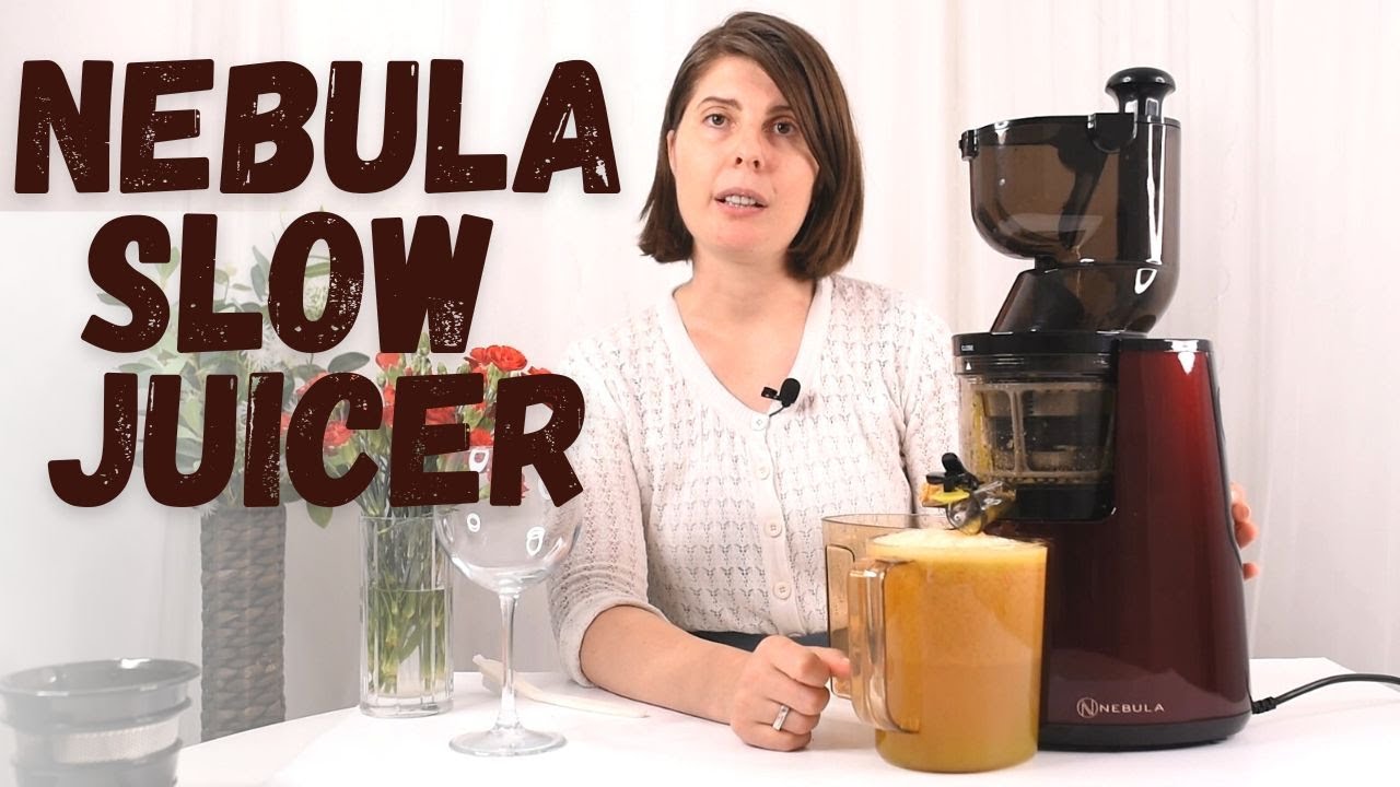 Nebula Slow Masticating Juicer - Highest quality,perfect for juicing delicious fruits and vegetables