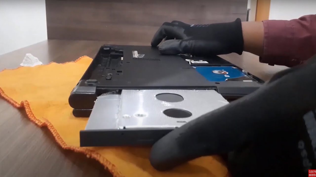 COMO COLOCAR UM SSD NO DRIVE DE CD/DVD DO NOTEBOOK