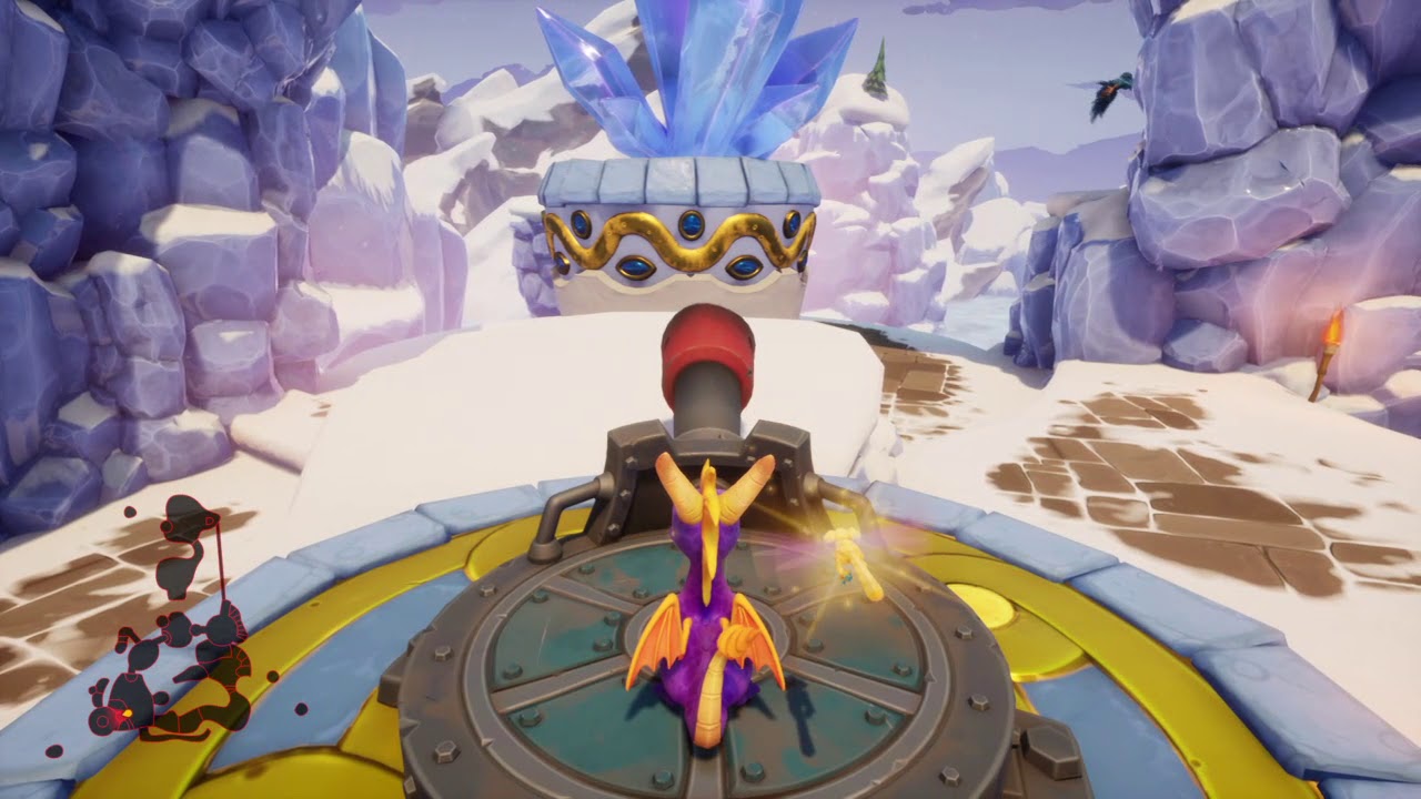 Spyro 3 Year of the Dragon Reignited: Picco nevoso, segreti e punto abilità