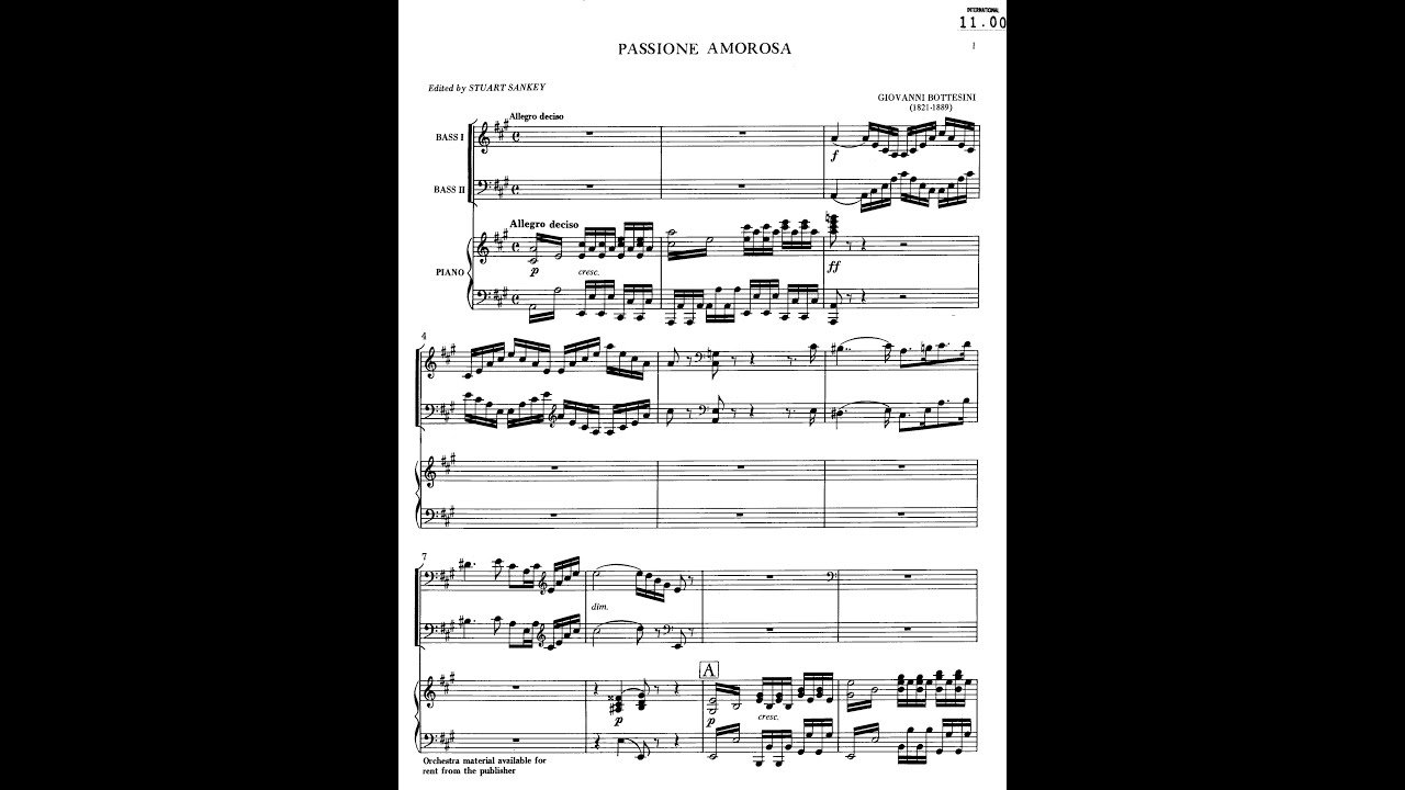 Giovanni Bottesini – Passione Amorosa