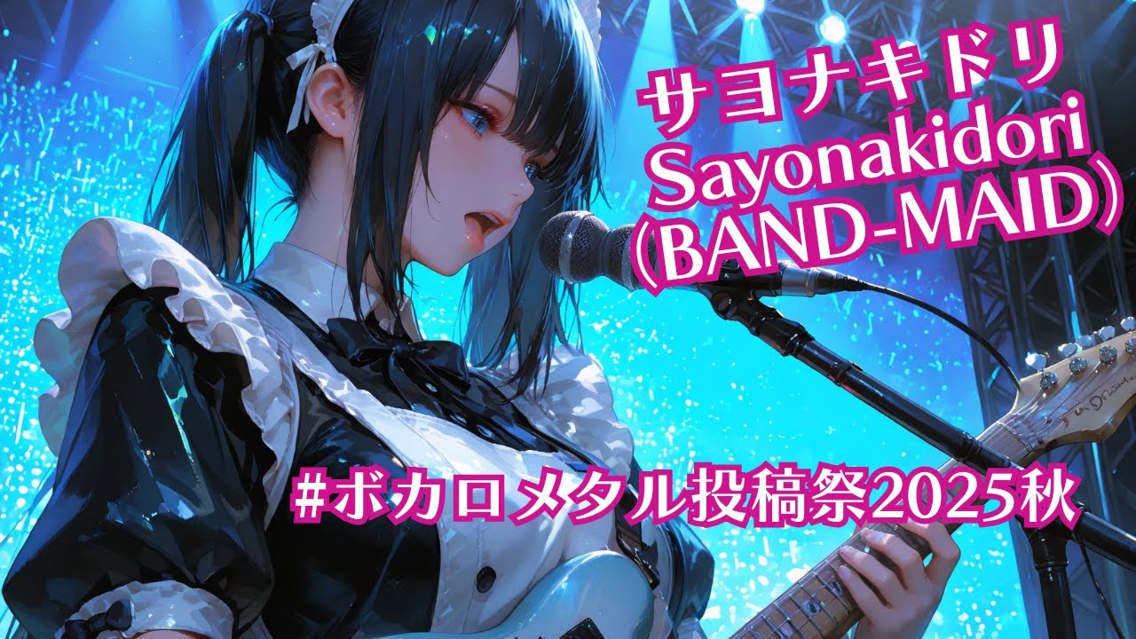【Cover】サヨナキドリ（BAND-MAID）【Vo.宮舞モカ】Sayonakidori (BAND-MAID)coverd by Synthesizer V