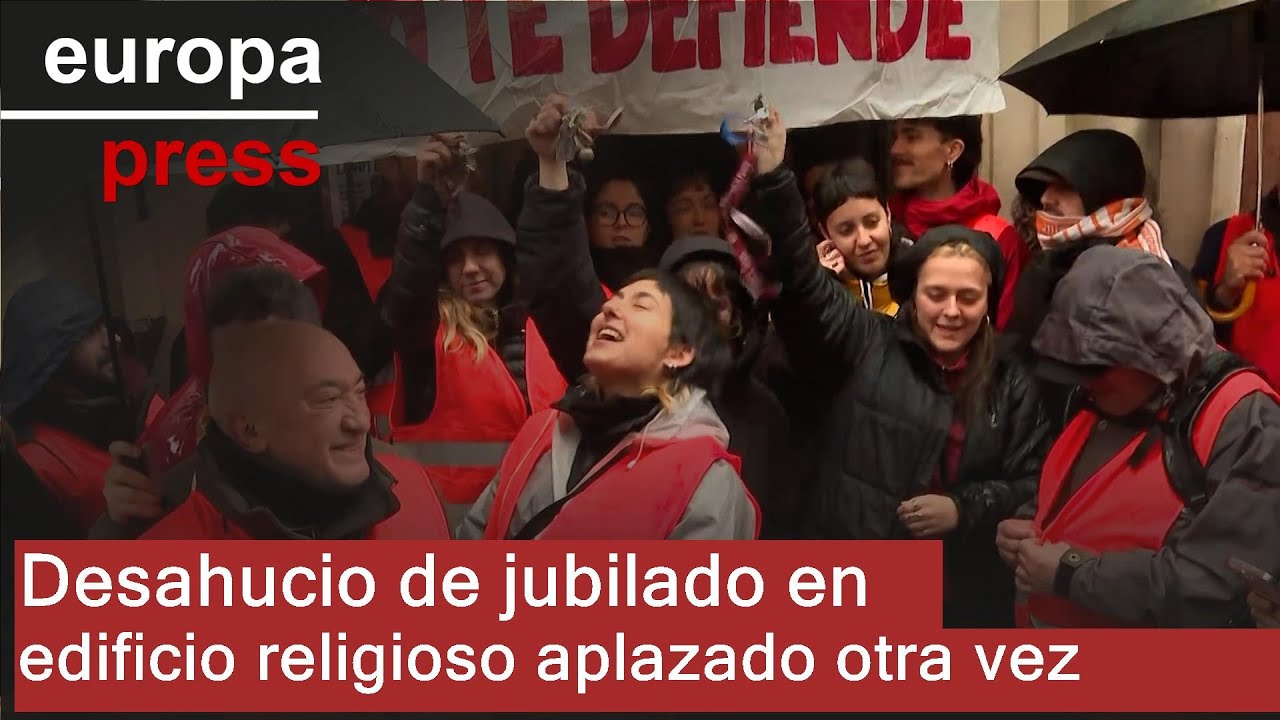 Aplazado nuevamente el desahucio de un jubilado residente en un edificio de una orden religiosa