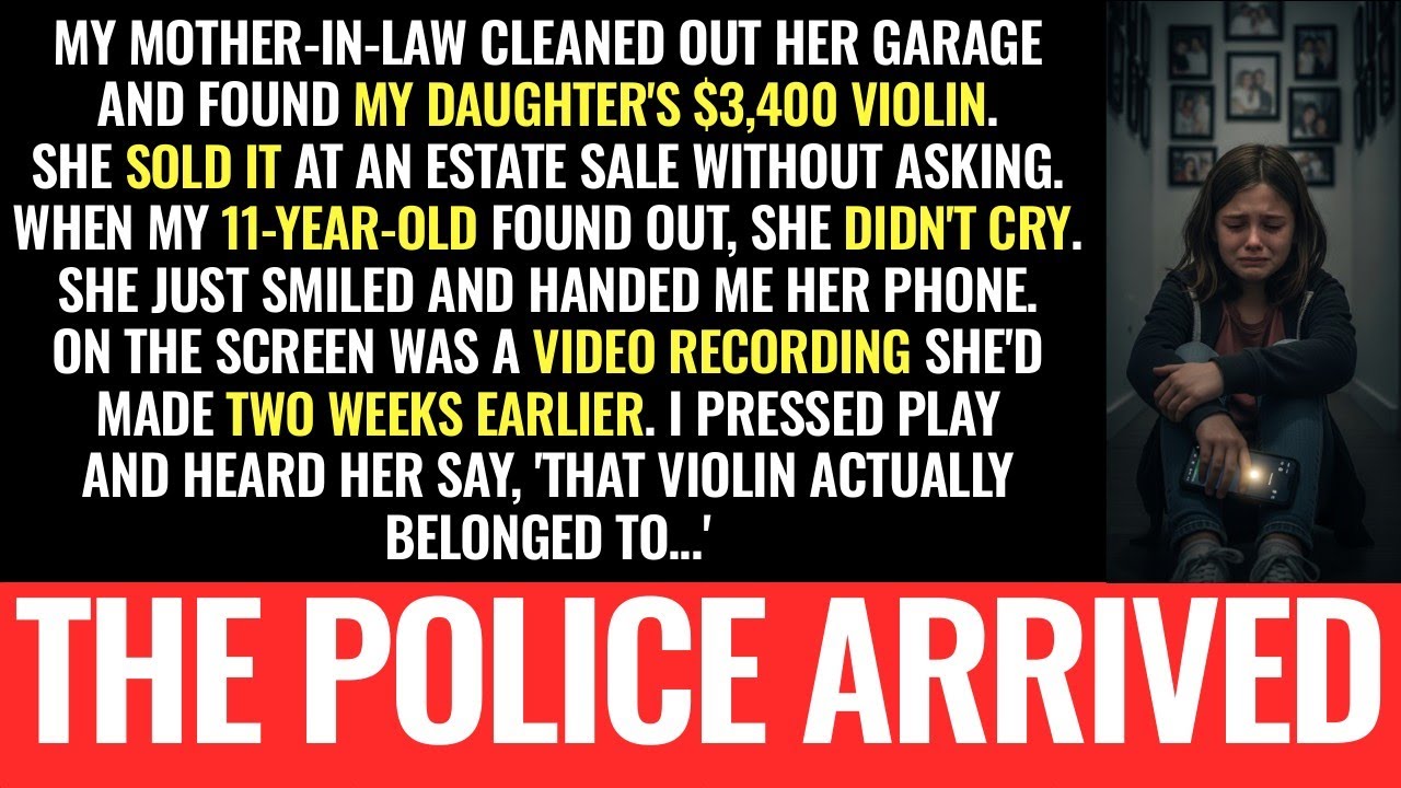 My mother-in-law SOLD my 11-year-old's violin at an estate sale for $3,400