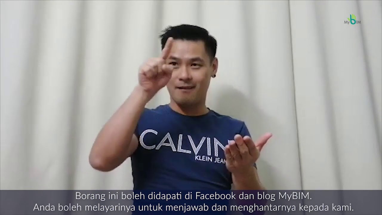 Pengumuman MyBIM tentang Soal Selidik Malay Version (2018)
