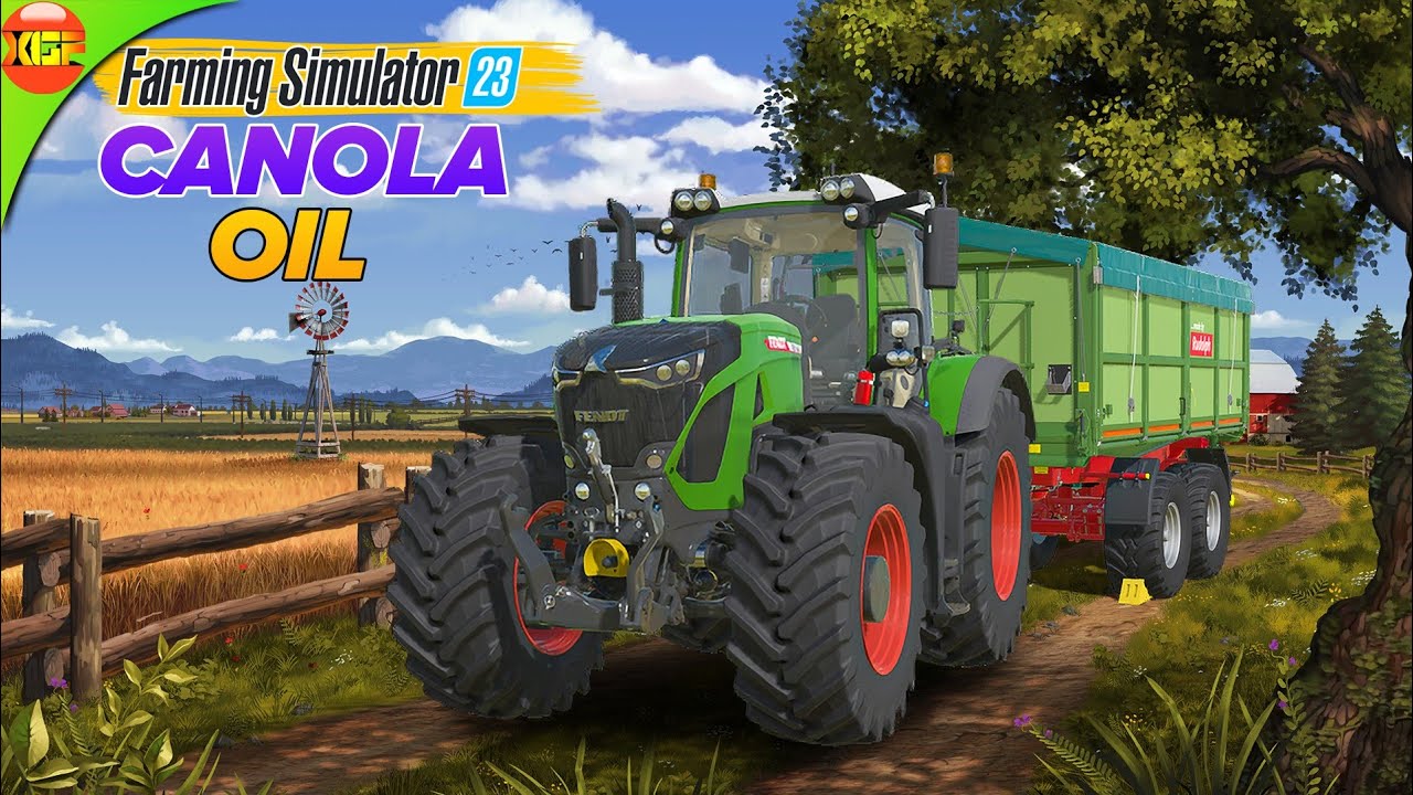 Farming Simulator 23 Gameplay - Making Canola and Sunflower Oils