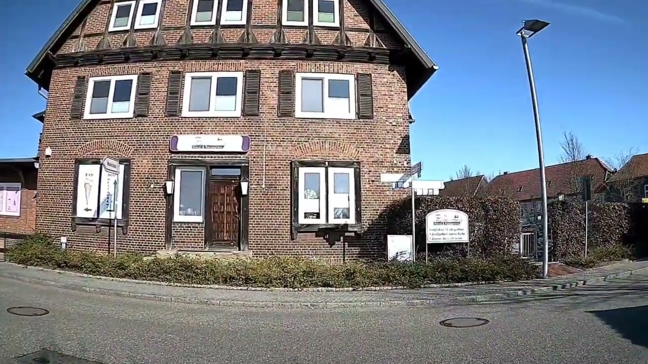 Fahrt durch Boizenburg
