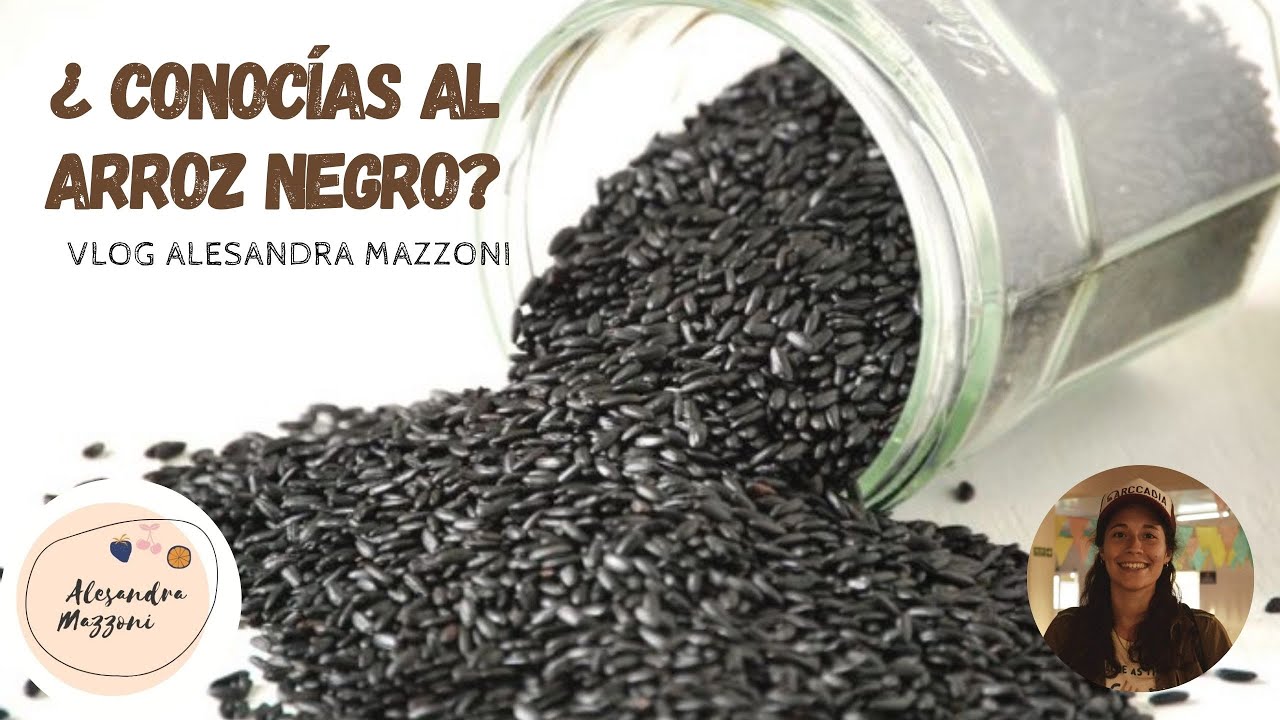 CONOCÍAS AL ARROZ NEGRO ?  TE CUENTO TODO SOBRE ÉL!