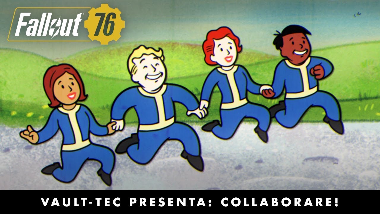 Fallout 76 – Vault-Tec presenta: Collaborare! Video su come giocare insieme agli altri