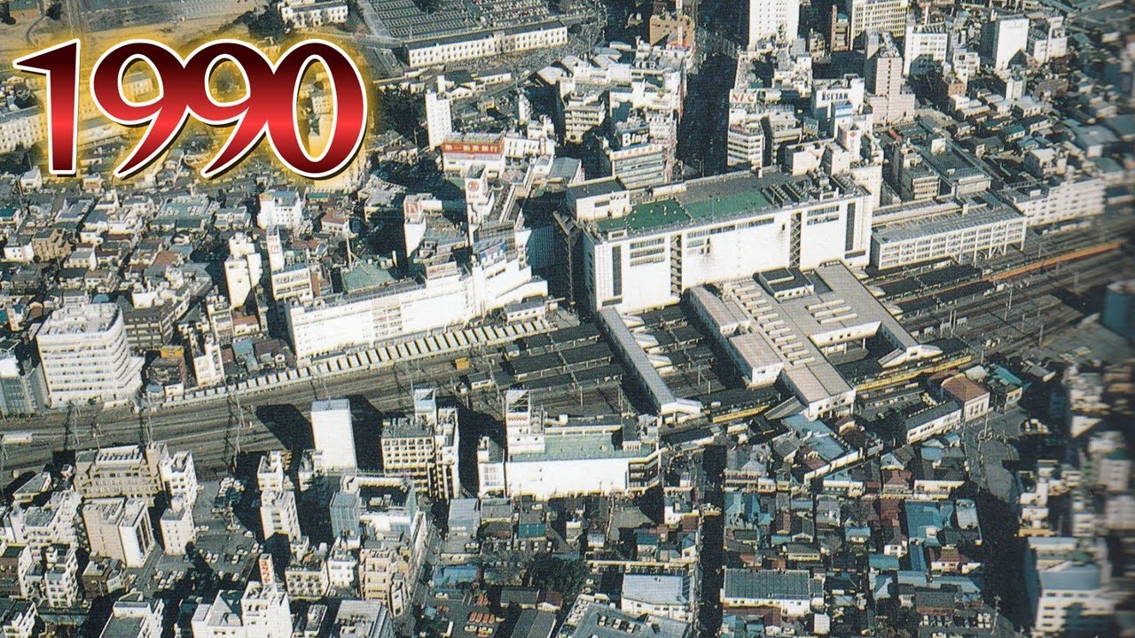 1990年　立川にモノレールが走っていなかった頃にタイムスリップ