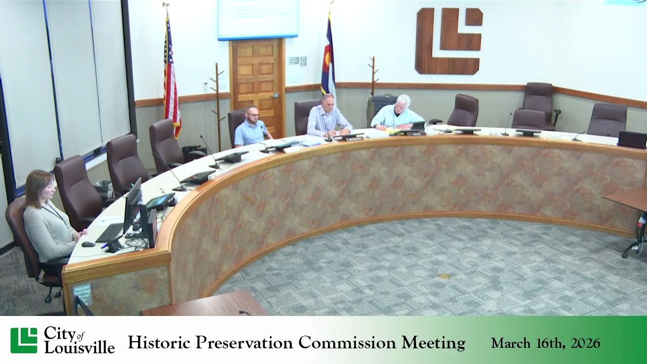 03/16/26 Historic Preservation Commission Meeting