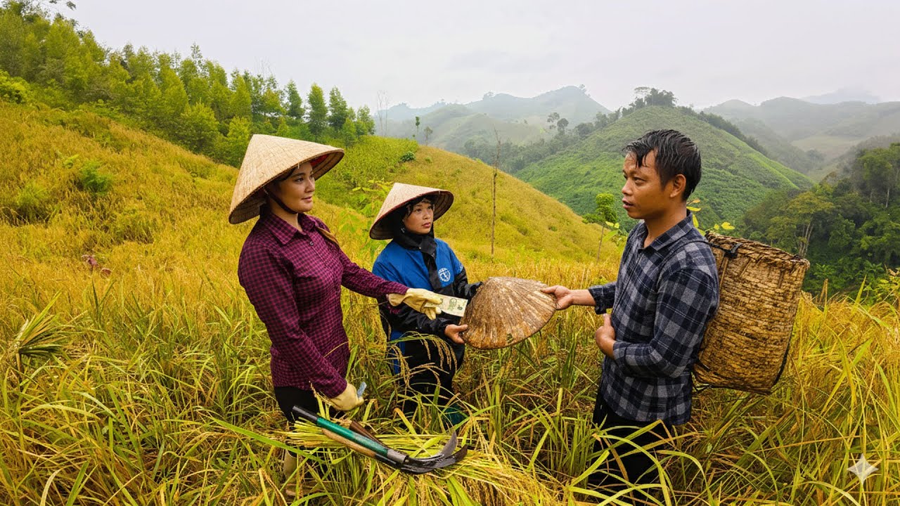 Tran Cong looks for work and food on a rainy day, meet the kind woman, stay in the abandoned house