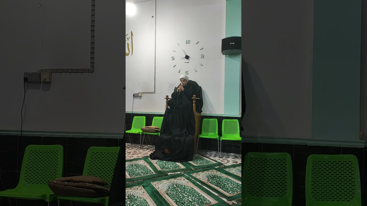 محاضرة الشيخ جعفر الظالمي في ذكرى استشهاد الإمام السجاد ع في جامع الإمام المنتظر عج