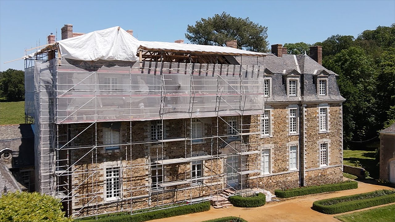 La restauration du Château de la Faucille - Préservation d'un joyau du pays Angevin - Partie 1