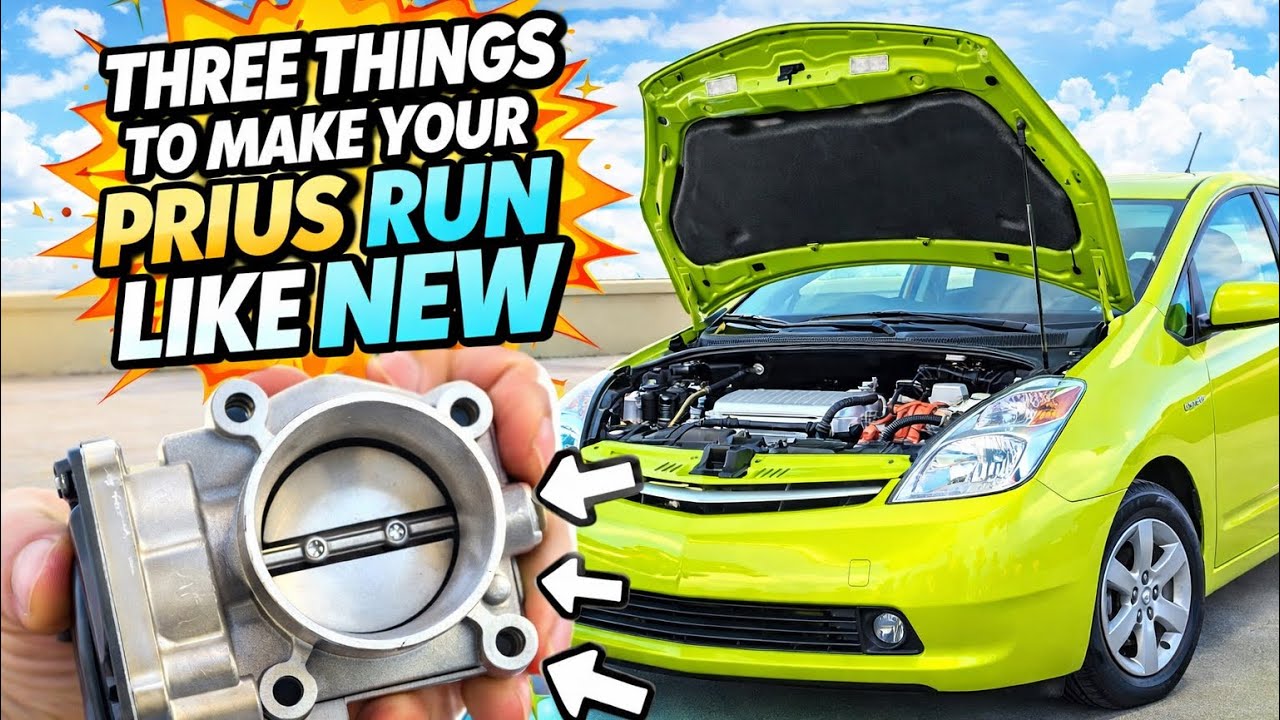 3 Things To Make Your Prius Run Like New! (No this won’t fix internal engine DAMAGE but WOW)